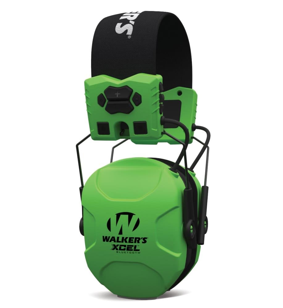 Walkers - SF-XSEM-BT-HVG - XCEL Digital Muff BT-High Vis Green