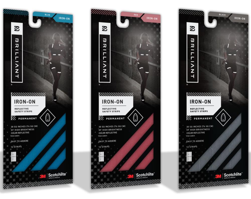 Brilliant - BR-IR-3MULTIUS - 4-in Reflective Vinyl Safety Tape