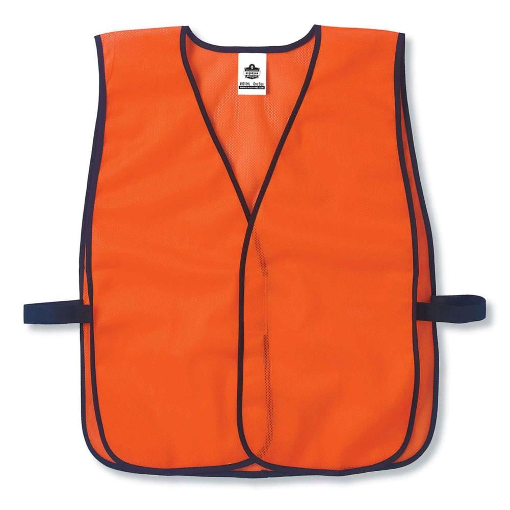 GloWear - 20010 - Adjustable Orange Polyester Safety Vest