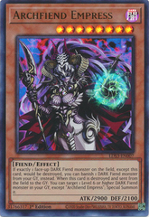 Archfiend Empress - LDS3-EN007 - Ultra Rare - 1st Edition