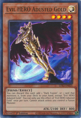 Evil HERO Adusted Gold - LDS3-EN025 - Ultra Rare - 1st Edition