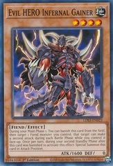 Evil HERO Infernal Gainer - LDS3-EN023 - Common - 1st Edition