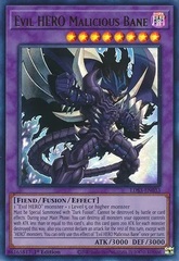 Evil HERO Malicious Bane - LDS3-EN033 - Ultra Rare - 1st Edition