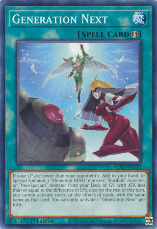 Generation Next - LDS3-EN113 - Common - 1st Edition