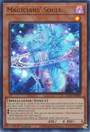 Magicians Souls - LDS3-EN088 - Ultra Rare - 1st Edition