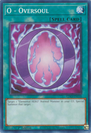 O - Oversoul - LDS3-EN110 - Common - 1st Edition