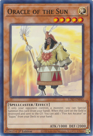 Oracle of the Sun - LDS3-EN045 - Common - 1st Edition