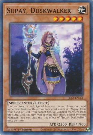 Supay, Duskwalker - LDS3-EN051 - Common - 1st Edition