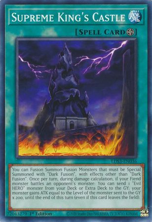 Supreme Kings Castle - LDS3-EN036 - Common - 1st Edition