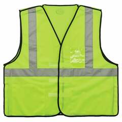 GloWear - 21097 - 2Xl/3Xl Green Polyester High Visibility Enhanced Visibility (Reflective) Safety Vest