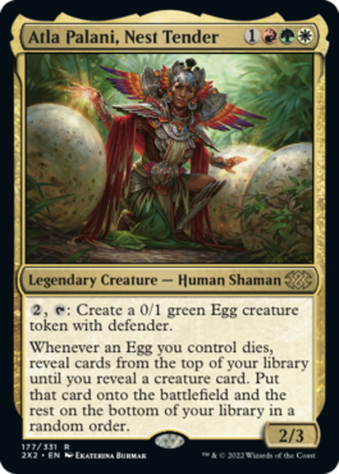 1x Atla Palani, Nest Tender Near Mint MTG Magic - Kid Icarus - | eBay