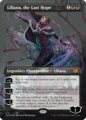 Liliana, the Last Hope - Textured Foil - Borderless