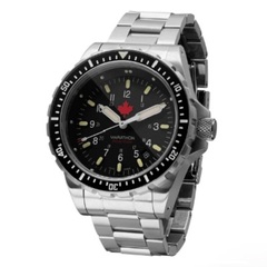 Marathon - Red Maple Jumbo Diver's Quartz (JSAR) with Stainless Steel Bracelet