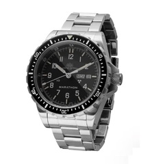 Marathon - Official IDF Yamam - Jumbo Day/Date Automatic (JDD) with Stainless Steel
