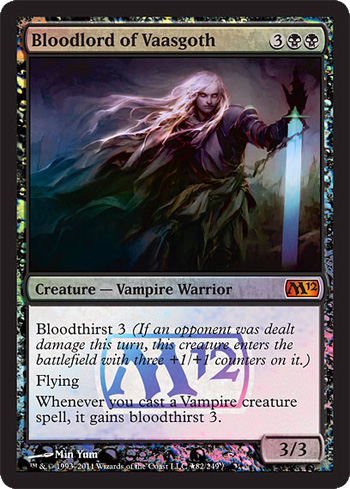 Bloodlord of Vaasgoth - Foil - Prerelease Promo