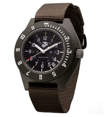 Marathon - Official USMC - Sage Green Pilot's Navigator with Date