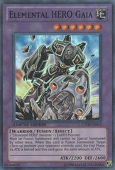 Elemental HERO Gaia - CT08-EN011 - Super Rare - Limited Edition