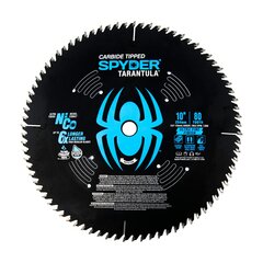 Spyder - 13026 - Tarantula 10-in Tungsten Carbide-tipped Steel Miter Saw Blade