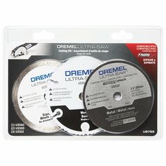 Dremel - US725 - 6-Pack 3-1/8-in Set High-performance Aluminum Oxide Circular Saw Blade Set