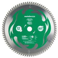 Metabo HPT - 115436M - Viper 12-in 80-Tooth Carbide Miter Saw Blade