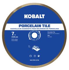 Kobalt - CR07 - 7-in Wet Porcelain Continuous Diamond Saw Blade