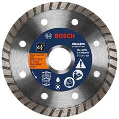 Bosch - DB4542C - 4-1/2-in Wet/Dry Turbo Diamond Saw Blade