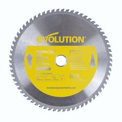 Evolution - 10BLADESSN - 10-in 66-Tooth Tungsten Carbide-Tipped Steel Miter Saw Blade