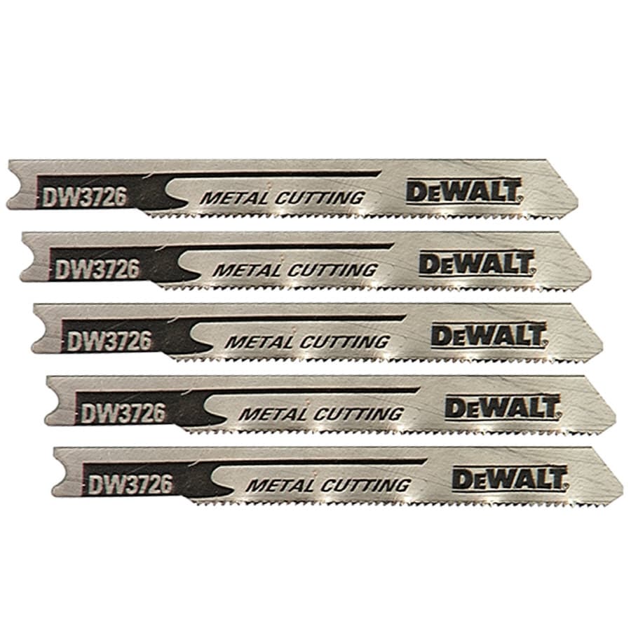 DEWALT - DW3726-5 - 5-Pack 3-in U-shank Jigsaw Blade