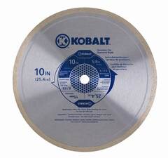 Kobalt - TL10SPP - 10-in 1-Tooth Wet Continuous Diamond