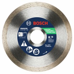 Bosch - DB4543S - 4-1/2-in Dry Continuous Diamond Saw Blade