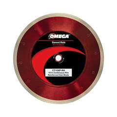 OMEGA - CT10XP-RH - 10-in Wet Continuous Diamond Saw Blade