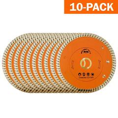 Grip Tight Tools - B1550-10 - 4-1/2 in. Classic Turbo Cut Diamond Blade- 10PK