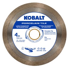 Kobalt - TL4SP-P - 4-in Dry Continuous Diamond Saw Blade