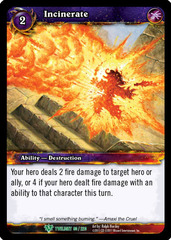 Incinerate