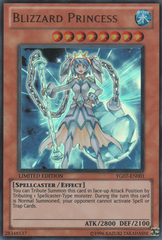 Blizzard Princess - YG07-EN001 - Ultra Rare - Promo