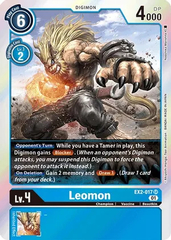 Leomon - EX2-017 - SR