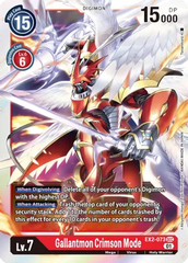 Gallantmon Crimson Mode - EX2-073 - SEC