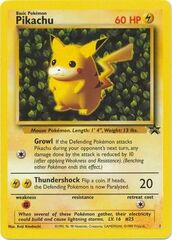 Pikachu - 1 - Black Star Promo