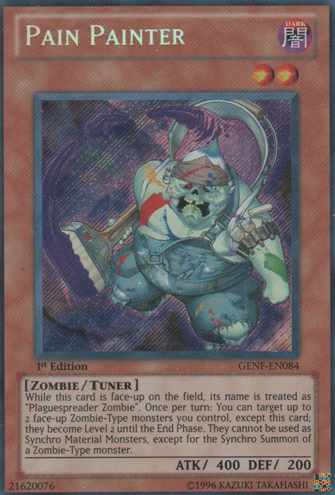 Pain Painter - GENF-EN084 - Secret Rare - 1st Edition