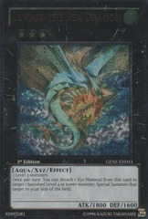 Leviair the Sea Dragon - GENF-EN043 - Ultimate Rare - 1st Edition