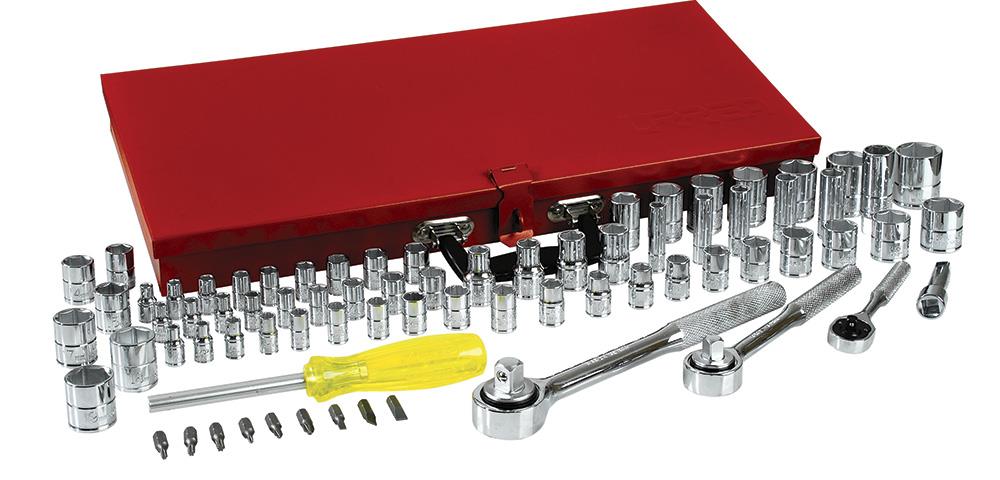 URREA - 475254 - 78-Piece 1/4, 3/8 and 1/2