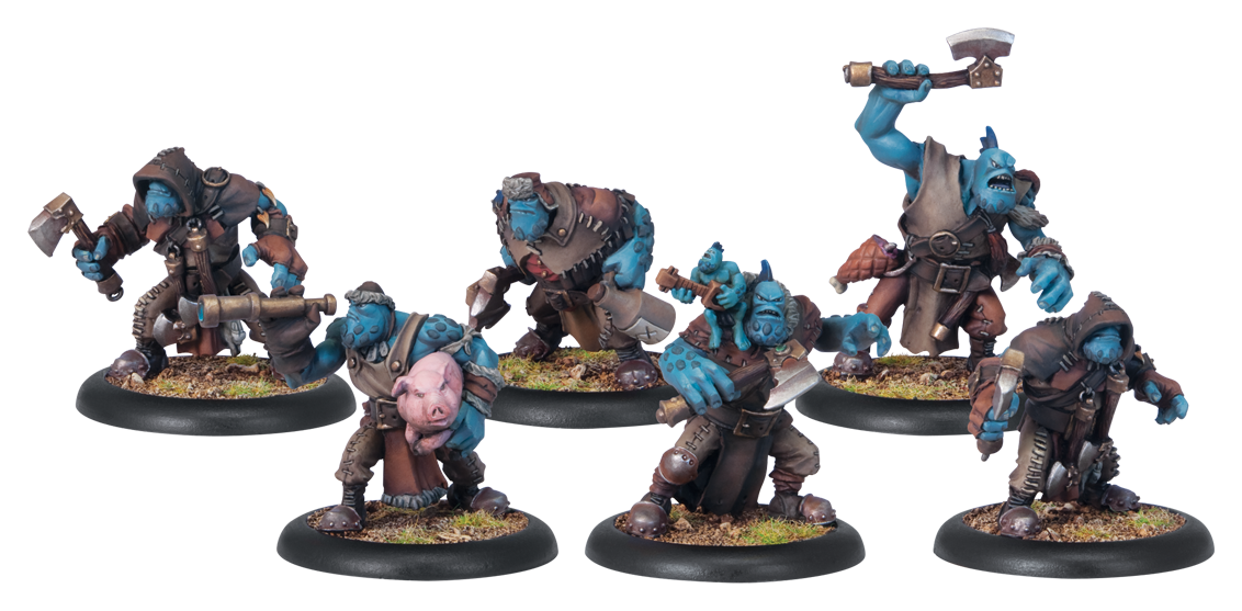 PIP71048 HRD Trolls Trollkin Scouts Box
