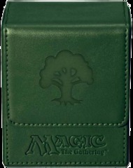 Ultra Pro Green Mana Flip Deck Box