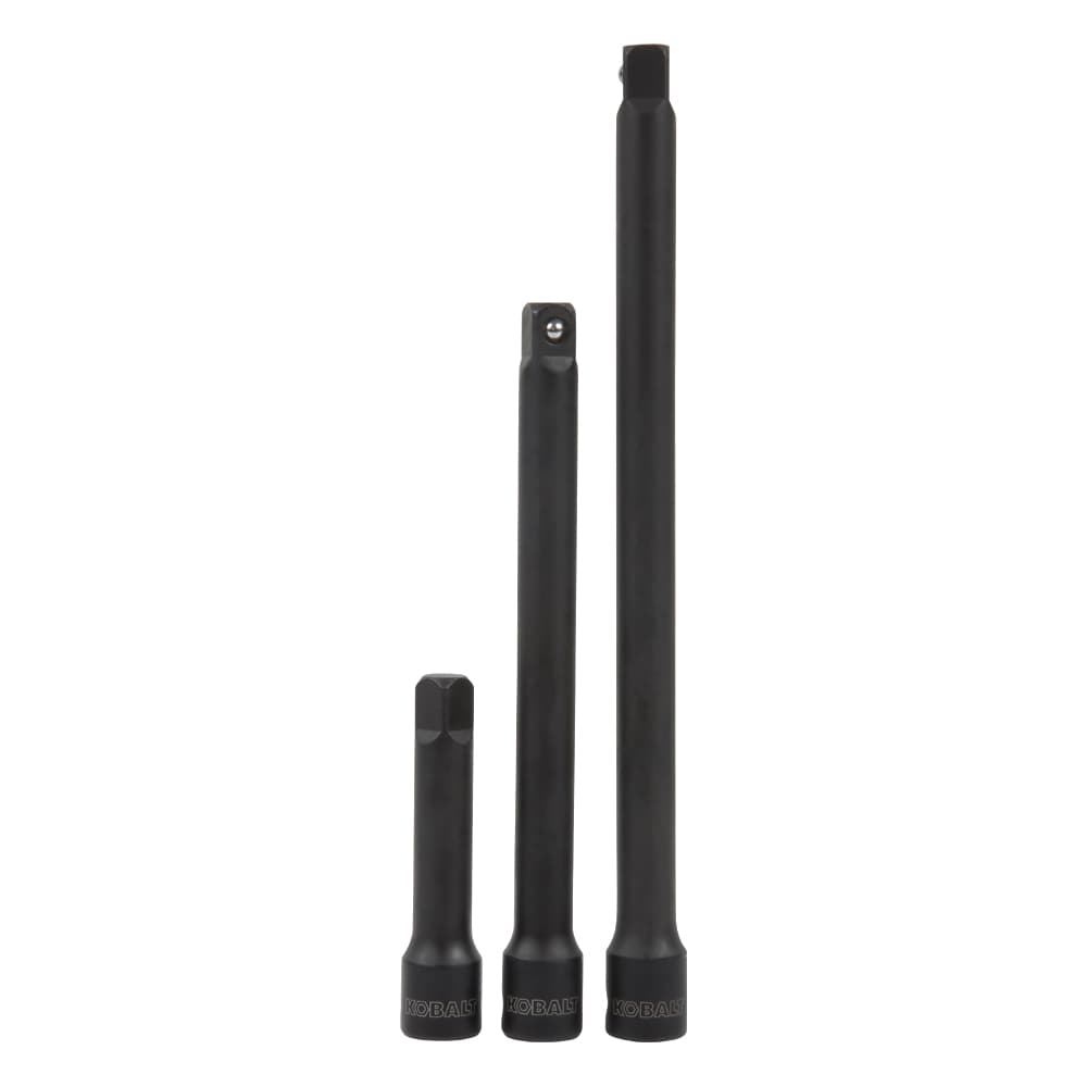 Kobalt - 80729 - 3-Piece 1/2-in Drive Socket Extension Set