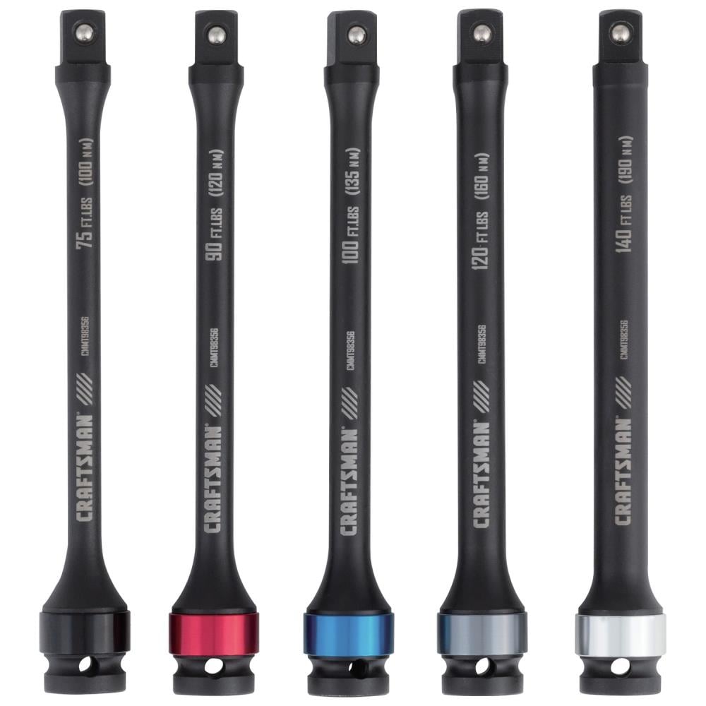 CRAFTSMAN - CMMT98356 - Automotive 5-piece Torque Extension Set
