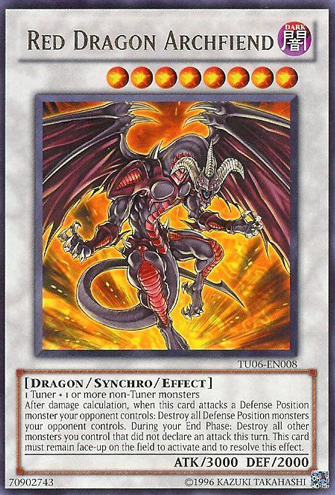 Red Dragon Archfiend - TU06-EN008 - Rare - Unlimited Edition