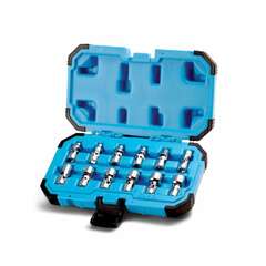 Capri Tools - CP12125 - 12-Piece Metric 1/4-in Drive 6-point Set Intermediate Socket Set