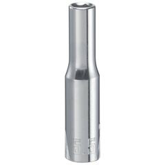 CRAFTSMAN - CMMT99104 - Metric 1/4-in Drive 6-point 5.5-mm Deep Socket