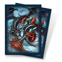 Trinity Dragon Multi Small Deck Protectors by Monte Moore 60ct