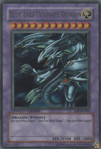 Blue-Eyes Ultimate Dragon - JMP-EN005 - Ultra Rare - Limited Edition